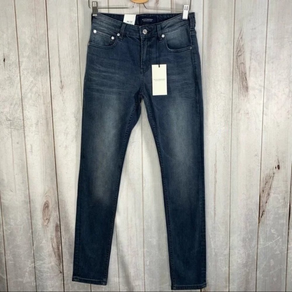 Scotch & Soda Skim Super Slim Fit Jeans South Sea Edition Size 30 x 32 NWT